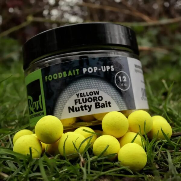 The Nutty Bait 15mm Fluor - Pop Up Jaune